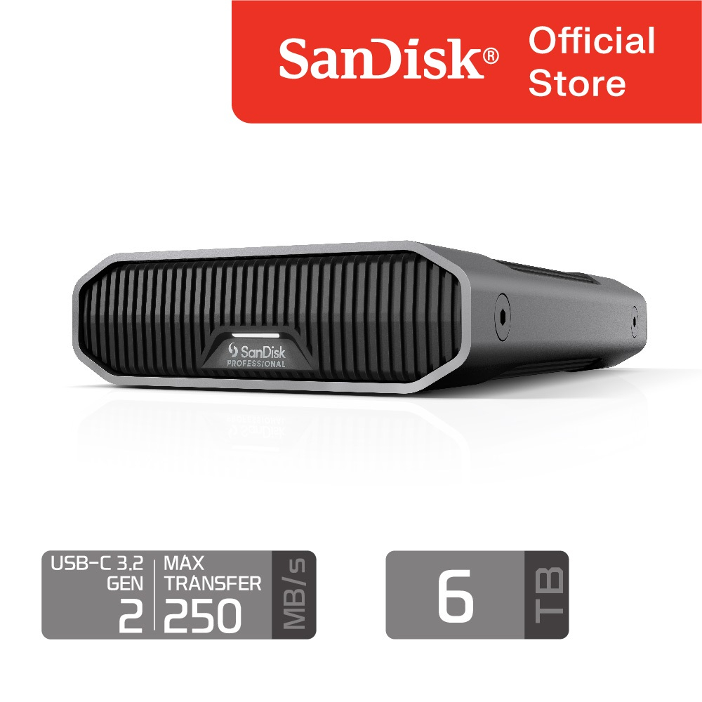 샌디스크 프로페셔널 G-DRIVE Enterprise-Class Desktop Hard Drive 6TB